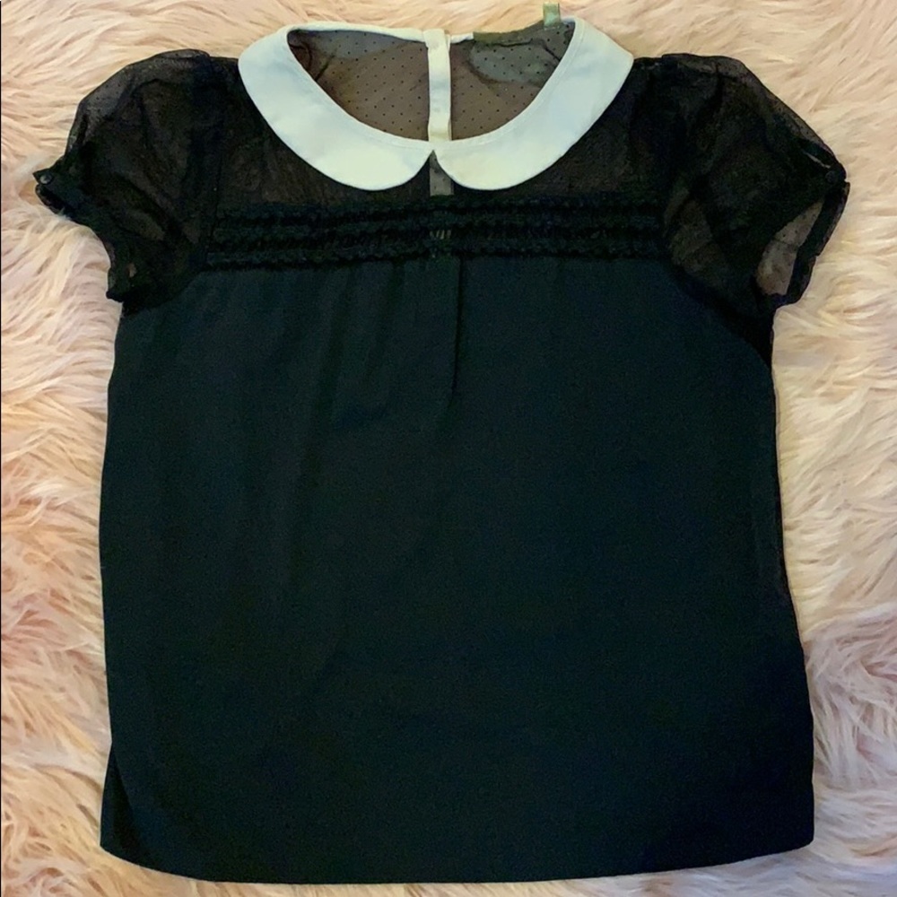Princess Vera Wang Collar Top